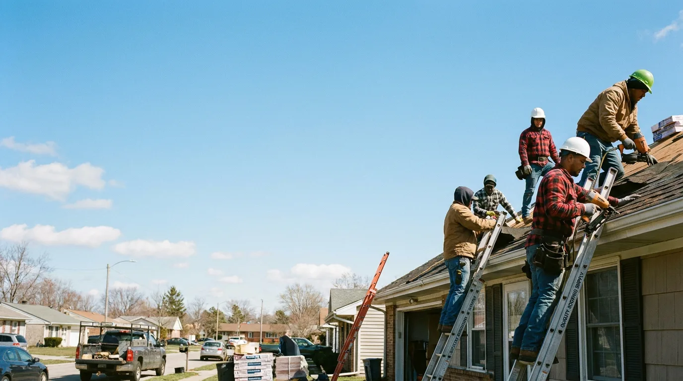 Roofing in Clay City, IN near me